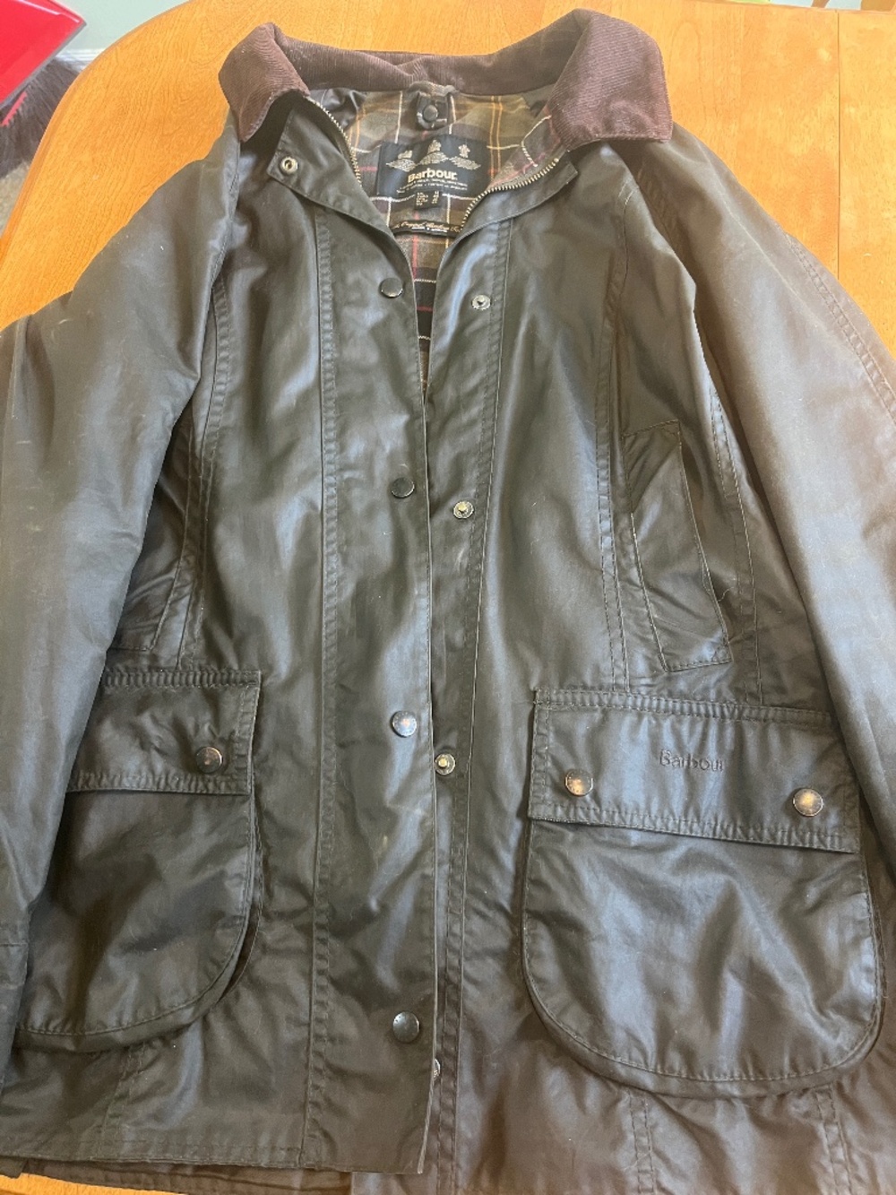 Barbour coat size US 10 UK 14